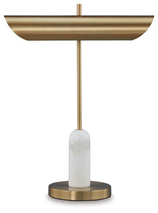 Rowleigh Desk Lamp - Premium Table Lamp from Ashley Furniture - Just $70.83! Shop now at Furniture Wholesale Plus  We are the best furniture store in Nashville, Hendersonville, Goodlettsville, Madison, Antioch, Mount Juliet, Lebanon, Gallatin, Springfield, Murfreesboro, Franklin, Brentwood