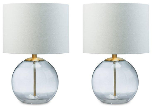 Samder Lamp Set - Premium Table Lamp Set from Ashley Furniture - Just $141.67! Shop now at Furniture Wholesale Plus  We are the best furniture store in Nashville, Hendersonville, Goodlettsville, Madison, Antioch, Mount Juliet, Lebanon, Gallatin, Springfield, Murfreesboro, Franklin, Brentwood