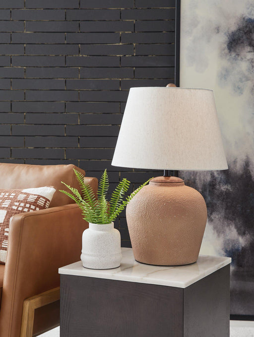 Scantor Table Lamp - Premium Table Lamp from Ashley Furniture - Just $107.91! Shop now at Furniture Wholesale Plus  We are the best furniture store in Nashville, Hendersonville, Goodlettsville, Madison, Antioch, Mount Juliet, Lebanon, Gallatin, Springfield, Murfreesboro, Franklin, Brentwood