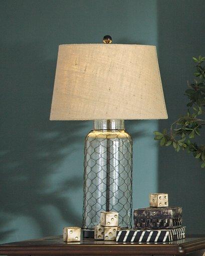 Sharmayne Table Lamp - Premium Table Lamp from Ashley Furniture - Just $116.73! Shop now at Furniture Wholesale Plus  We are the best furniture store in Nashville, Hendersonville, Goodlettsville, Madison, Antioch, Mount Juliet, Lebanon, Gallatin, Springfield, Murfreesboro, Franklin, Brentwood