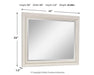 Shaybrock Bedroom Mirror - Premium Mirror from Ashley Furniture - Just $124.69! Shop now at Furniture Wholesale Plus  We are the best furniture store in Nashville, Hendersonville, Goodlettsville, Madison, Antioch, Mount Juliet, Lebanon, Gallatin, Springfield, Murfreesboro, Franklin, Brentwood