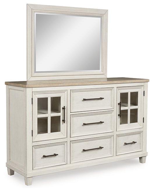 Shaybrock Dresser and Mirror - Premium Dresser & Mirror from Ashley Furniture - Just $933.15! Shop now at Furniture Wholesale Plus  We are the best furniture store in Nashville, Hendersonville, Goodlettsville, Madison, Antioch, Mount Juliet, Lebanon, Gallatin, Springfield, Murfreesboro, Franklin, Brentwood