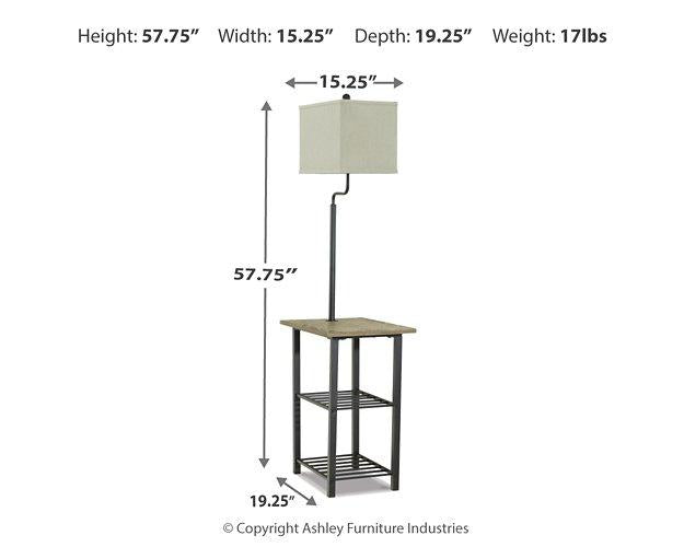 Shianne Floor Lamp - Premium Floor Lamp from Ashley Furniture - Just $116.73! Shop now at Furniture Wholesale Plus  We are the best furniture store in Nashville, Hendersonville, Goodlettsville, Madison, Antioch, Mount Juliet, Lebanon, Gallatin, Springfield, Murfreesboro, Franklin, Brentwood