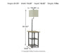 Shianne Floor Lamp - Premium Floor Lamp from Ashley Furniture - Just $116.73! Shop now at Furniture Wholesale Plus  We are the best furniture store in Nashville, Hendersonville, Goodlettsville, Madison, Antioch, Mount Juliet, Lebanon, Gallatin, Springfield, Murfreesboro, Franklin, Brentwood