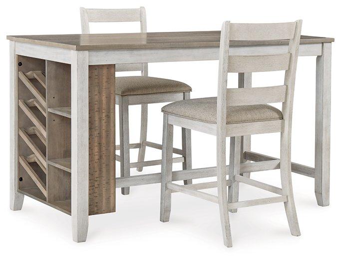 Skempton Counter Height Dining Set - Premium Barstool Set from Ashley Furniture - Just $496.77! Shop now at Furniture Wholesale Plus  We are the best furniture store in Nashville, Hendersonville, Goodlettsville, Madison, Antioch, Mount Juliet, Lebanon, Gallatin, Springfield, Murfreesboro, Franklin, Brentwood