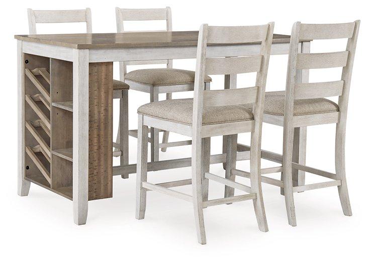 Skempton Counter Height Dining Set - Premium Barstool Set from Ashley Furniture - Just $496.77! Shop now at Furniture Wholesale Plus  We are the best furniture store in Nashville, Hendersonville, Goodlettsville, Madison, Antioch, Mount Juliet, Lebanon, Gallatin, Springfield, Murfreesboro, Franklin, Brentwood