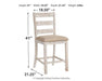 Skempton Counter Height Bar Stool - Premium Stool from Ashley Furniture - Just $62.35! Shop now at Furniture Wholesale Plus  We are the best furniture store in Nashville, Hendersonville, Goodlettsville, Madison, Antioch, Mount Juliet, Lebanon, Gallatin, Springfield, Murfreesboro, Franklin, Brentwood