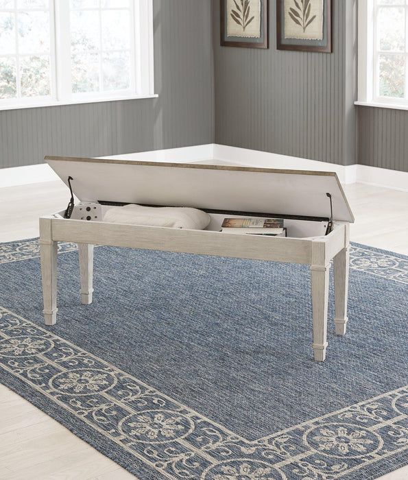 Skempton Storage Bench - Premium Bench from Ashley Furniture - Just $164.91! Shop now at Furniture Wholesale Plus  We are the best furniture store in Nashville, Hendersonville, Goodlettsville, Madison, Antioch, Mount Juliet, Lebanon, Gallatin, Springfield, Murfreesboro, Franklin, Brentwood