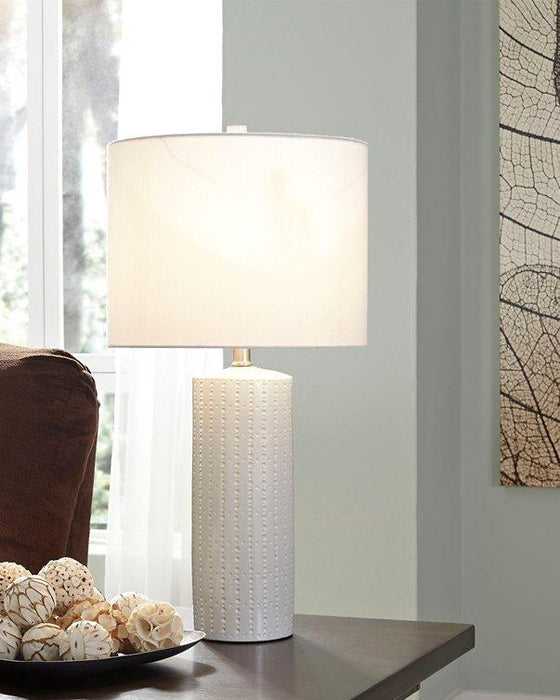 Steuben Table Lamp (Set of 2) - Premium Table Lamp Pair from Ashley Furniture - Just $116.73! Shop now at Furniture Wholesale Plus  We are the best furniture store in Nashville, Hendersonville, Goodlettsville, Madison, Antioch, Mount Juliet, Lebanon, Gallatin, Springfield, Murfreesboro, Franklin, Brentwood