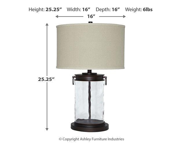 Tailynn Table Lamp - Premium Table Lamp from Ashley Furniture - Just $116.73! Shop now at Furniture Wholesale Plus  We are the best furniture store in Nashville, Hendersonville, Goodlettsville, Madison, Antioch, Mount Juliet, Lebanon, Gallatin, Springfield, Murfreesboro, Franklin, Brentwood