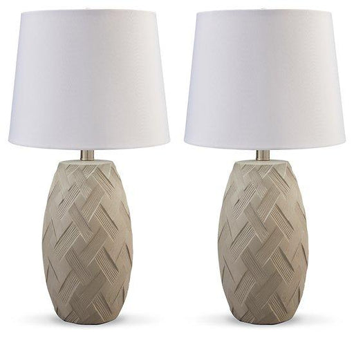 Tamner Table Lamp (Set of 2) - Premium Table Lamp Pair from Ashley Furniture - Just $99.08! Shop now at Furniture Wholesale Plus  We are the best furniture store in Nashville, Hendersonville, Goodlettsville, Madison, Antioch, Mount Juliet, Lebanon, Gallatin, Springfield, Murfreesboro, Franklin, Brentwood