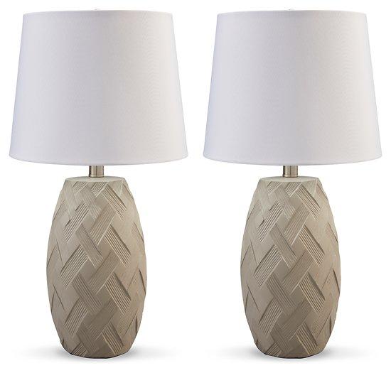 Tamner Table Lamp (Set of 2) - Premium Table Lamp Pair from Ashley Furniture - Just $99.08! Shop now at Furniture Wholesale Plus  We are the best furniture store in Nashville, Hendersonville, Goodlettsville, Madison, Antioch, Mount Juliet, Lebanon, Gallatin, Springfield, Murfreesboro, Franklin, Brentwood