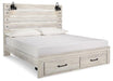 Cambeck Bed with 2 Storage Drawers - Premium Bed from Ashley Furniture - Just $466.59! Shop now at Furniture Wholesale Plus  We are the best furniture store in Nashville, Hendersonville, Goodlettsville, Madison, Antioch, Mount Juliet, Lebanon, Gallatin, Springfield, Murfreesboro, Franklin, Brentwood