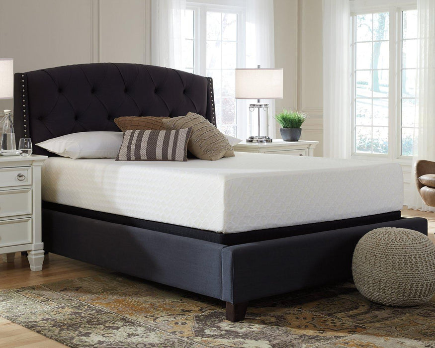 Chime 12 Inch Memory Foam Mattress in a Box - Premium Mattress from Ashley Furniture - Just $314.93! Shop now at Furniture Wholesale Plus  We are the best furniture store in Nashville, Hendersonville, Goodlettsville, Madison, Antioch, Mount Juliet, Lebanon, Gallatin, Springfield, Murfreesboro, Franklin, Brentwood