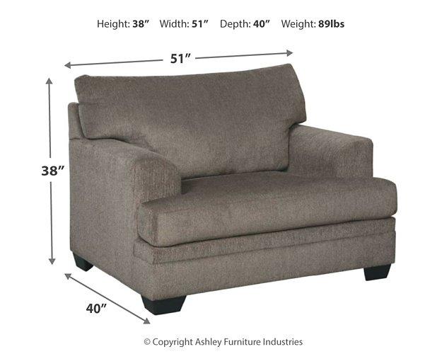 Dorsten Oversized Chair - Premium Chair from Ashley Furniture - Just $455.62! Shop now at Furniture Wholesale Plus  We are the best furniture store in Nashville, Hendersonville, Goodlettsville, Madison, Antioch, Mount Juliet, Lebanon, Gallatin, Springfield, Murfreesboro, Franklin, Brentwood