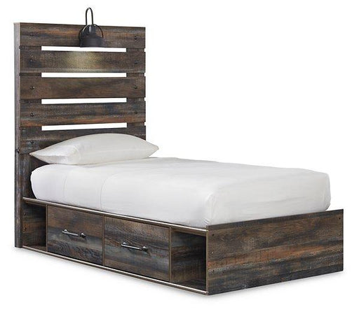 Drystan Bed with 2 Storage Drawers - Premium Bed from Ashley Furniture - Just $466.59! Shop now at Furniture Wholesale Plus  We are the best furniture store in Nashville, Hendersonville, Goodlettsville, Madison, Antioch, Mount Juliet, Lebanon, Gallatin, Springfield, Murfreesboro, Franklin, Brentwood