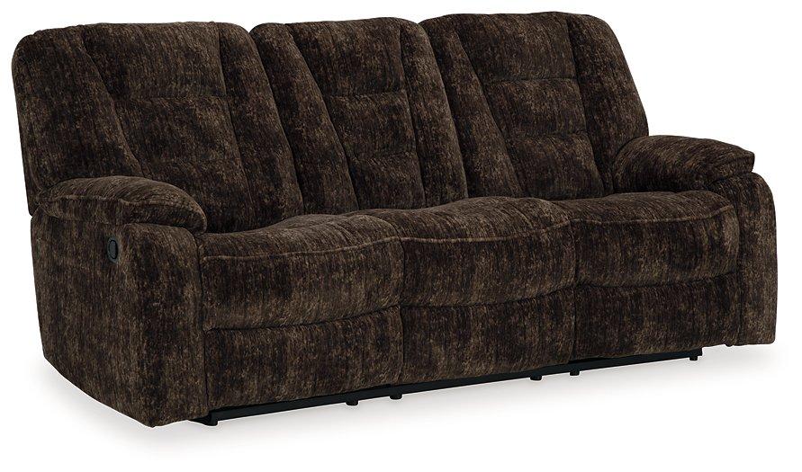 Soundwave Reclining Sofa with Drop Down Table - Premium Sofa from Ashley Furniture - Just $855.87! Shop now at Furniture Wholesale Plus  We are the best furniture store in Nashville, Hendersonville, Goodlettsville, Madison, Antioch, Mount Juliet, Lebanon, Gallatin, Springfield, Murfreesboro, Franklin, Brentwood