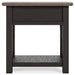 Tyler Creek Chairside End Table - Premium End Table from Ashley Furniture - Just $152.04! Shop now at Furniture Wholesale Plus  We are the best furniture store in Nashville, Hendersonville, Goodlettsville, Madison, Antioch, Mount Juliet, Lebanon, Gallatin, Springfield, Murfreesboro, Franklin, Brentwood