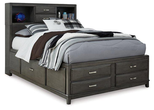 Caitbrook Storage Bed with 7 Drawers - Premium Bed from Ashley Furniture - Just $953.26! Shop now at Furniture Wholesale Plus  We are the best furniture store in Nashville, Hendersonville, Goodlettsville, Madison, Antioch, Mount Juliet, Lebanon, Gallatin, Springfield, Murfreesboro, Franklin, Brentwood