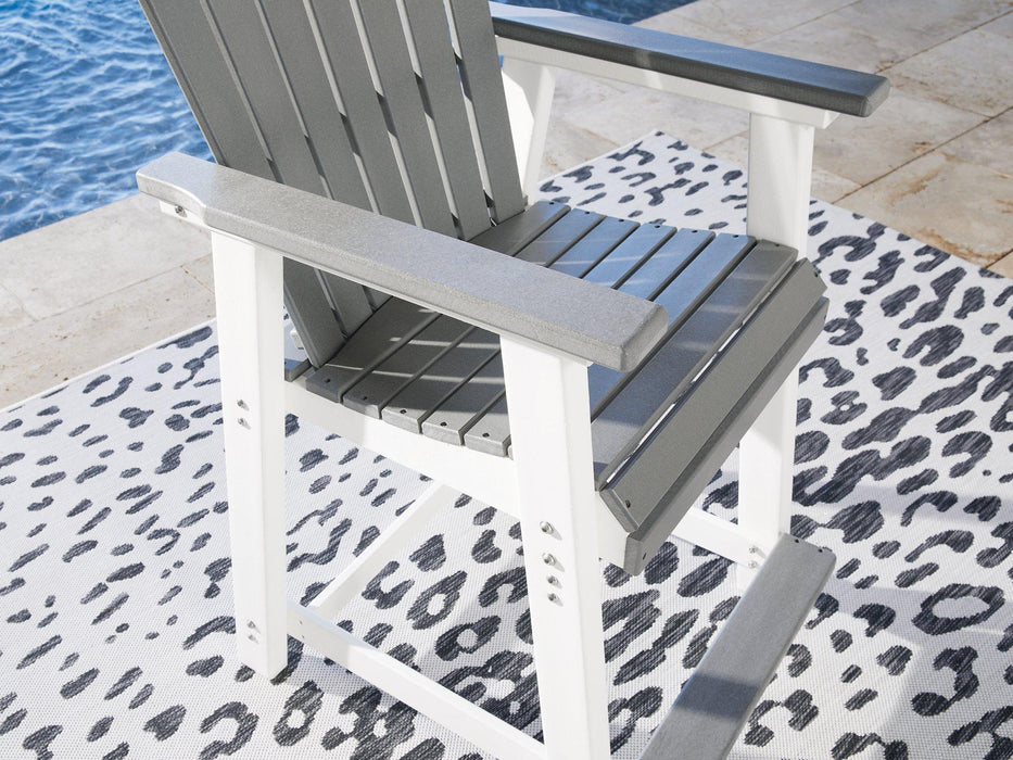 Transville Outdoor Counter Height Bar Stool (Set of 2) - Premium Outdoor Counter Barstool from Ashley Furniture - Just $921.08! Shop now at Furniture Wholesale Plus  We are the best furniture store in Nashville, Hendersonville, Goodlettsville, Madison, Antioch, Mount Juliet, Lebanon, Gallatin, Springfield, Murfreesboro, Franklin, Brentwood