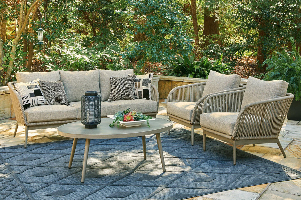 Swiss Valley Outdoor Set - Premium Outdoor Table Set from Ashley Furniture - Just $867.98! Shop now at Furniture Wholesale Plus  We are the best furniture store in Nashville, Hendersonville, Goodlettsville, Madison, Antioch, Mount Juliet, Lebanon, Gallatin, Springfield, Murfreesboro, Franklin, Brentwood