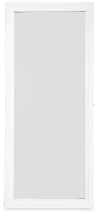 Evesen Floor Standing Mirror/Storage - Premium Mirror from Ashley Furniture - Just $302.21! Shop now at Furniture Wholesale Plus  We are the best furniture store in Nashville, Hendersonville, Goodlettsville, Madison, Antioch, Mount Juliet, Lebanon, Gallatin, Springfield, Murfreesboro, Franklin, Brentwood