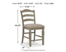 Lodenbay Dining Set - Premium Barstool Set from Ashley Furniture - Just $1037.76! Shop now at Furniture Wholesale Plus  We are the best furniture store in Nashville, Hendersonville, Goodlettsville, Madison, Antioch, Mount Juliet, Lebanon, Gallatin, Springfield, Murfreesboro, Franklin, Brentwood