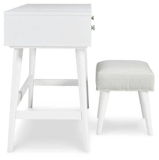 Thadamere Vanity with Stool - Premium Vanity from Ashley Furniture - Just $267.25! Shop now at Furniture Wholesale Plus  We are the best furniture store in Nashville, Hendersonville, Goodlettsville, Madison, Antioch, Mount Juliet, Lebanon, Gallatin, Springfield, Murfreesboro, Franklin, Brentwood