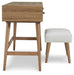 Thadamere Vanity with Stool - Premium Vanity from Ashley Furniture - Just $267.25! Shop now at Furniture Wholesale Plus  We are the best furniture store in Nashville, Hendersonville, Goodlettsville, Madison, Antioch, Mount Juliet, Lebanon, Gallatin, Springfield, Murfreesboro, Franklin, Brentwood