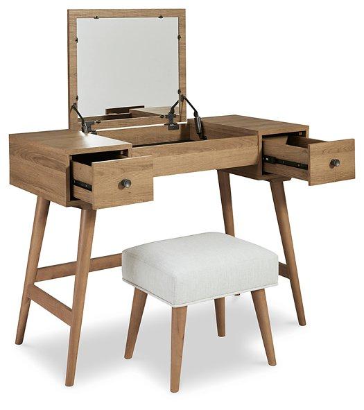 Thadamere Vanity with Stool - Premium Vanity from Ashley Furniture - Just $267.25! Shop now at Furniture Wholesale Plus  We are the best furniture store in Nashville, Hendersonville, Goodlettsville, Madison, Antioch, Mount Juliet, Lebanon, Gallatin, Springfield, Murfreesboro, Franklin, Brentwood