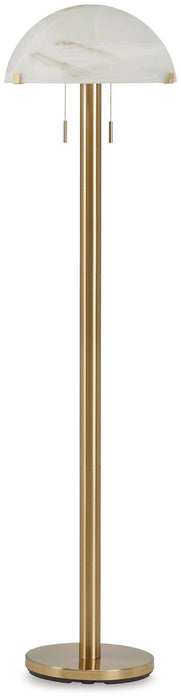 Tobbinsen Floor Lamp - Premium Floor Lamp from Ashley Furniture - Just $88.49! Shop now at Furniture Wholesale Plus  We are the best furniture store in Nashville, Hendersonville, Goodlettsville, Madison, Antioch, Mount Juliet, Lebanon, Gallatin, Springfield, Murfreesboro, Franklin, Brentwood