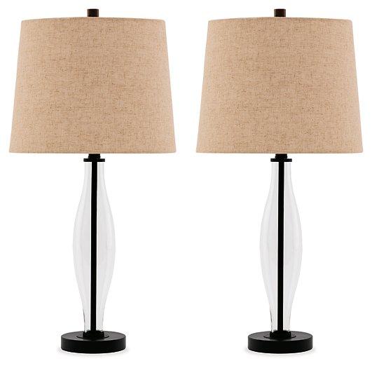 Travisburg Table Lamp (Set of 2) - Premium Table Lamp Pair from Ashley Furniture - Just $116.73! Shop now at Furniture Wholesale Plus  We are the best furniture store in Nashville, Hendersonville, Goodlettsville, Madison, Antioch, Mount Juliet, Lebanon, Gallatin, Springfield, Murfreesboro, Franklin, Brentwood