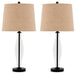 Travisburg Table Lamp (Set of 2) - Premium Table Lamp Pair from Ashley Furniture - Just $116.73! Shop now at Furniture Wholesale Plus  We are the best furniture store in Nashville, Hendersonville, Goodlettsville, Madison, Antioch, Mount Juliet, Lebanon, Gallatin, Springfield, Murfreesboro, Franklin, Brentwood