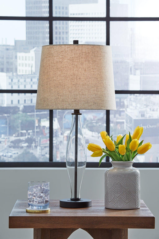 Travisburg Table Lamp (Set of 2) - Premium Table Lamp Pair from Ashley Furniture - Just $116.73! Shop now at Furniture Wholesale Plus  We are the best furniture store in Nashville, Hendersonville, Goodlettsville, Madison, Antioch, Mount Juliet, Lebanon, Gallatin, Springfield, Murfreesboro, Franklin, Brentwood