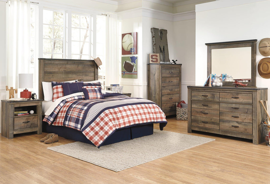 Trinell Bed with 1 Large Storage Drawer - Premium Bed from Ashley Furniture - Just $583.26! Shop now at Furniture Wholesale Plus  We are the best furniture store in Nashville, Hendersonville, Goodlettsville, Madison, Antioch, Mount Juliet, Lebanon, Gallatin, Springfield, Murfreesboro, Franklin, Brentwood