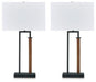 Voslen Table Lamp (Set of 2) - Premium Table Lamp Pair from Ashley Furniture - Just $99.08! Shop now at Furniture Wholesale Plus  We are the best furniture store in Nashville, Hendersonville, Goodlettsville, Madison, Antioch, Mount Juliet, Lebanon, Gallatin, Springfield, Murfreesboro, Franklin, Brentwood