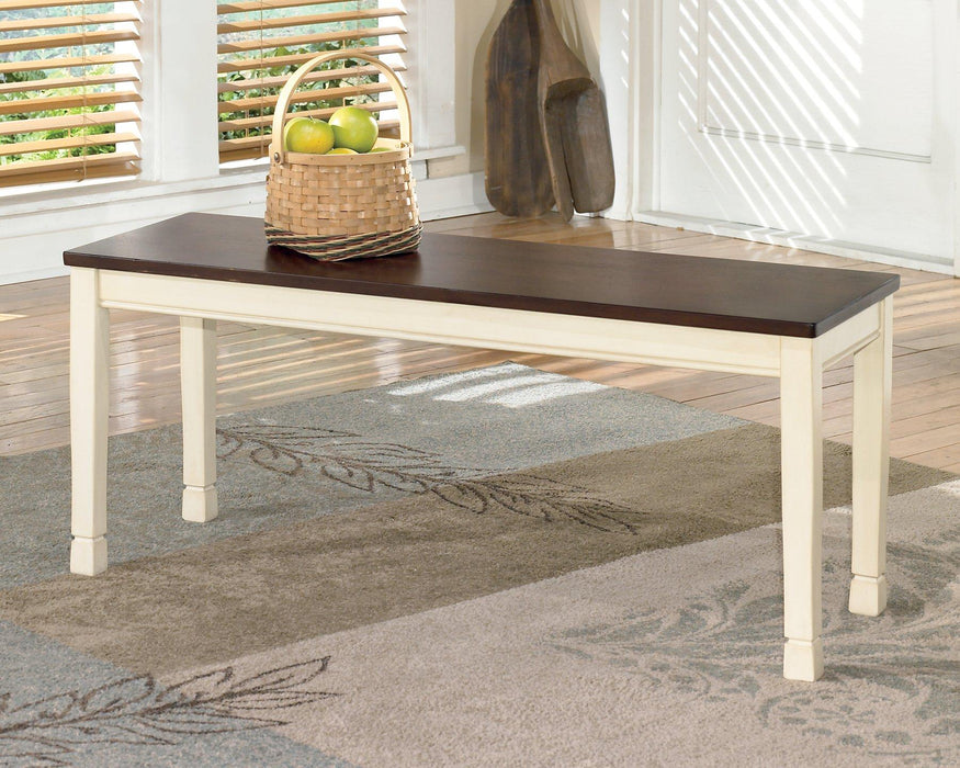 Whitesburg Dining Bench - Premium Bench from Ashley Furniture - Just $92.51! Shop now at Furniture Wholesale Plus  We are the best furniture store in Nashville, Hendersonville, Goodlettsville, Madison, Antioch, Mount Juliet, Lebanon, Gallatin, Springfield, Murfreesboro, Franklin, Brentwood