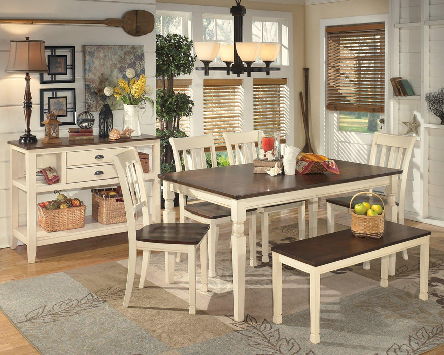 Whitesburg Dining Set - Premium Dining Room Set from Ashley Furniture - Just $599.34! Shop now at Furniture Wholesale Plus  We are the best furniture store in Nashville, Hendersonville, Goodlettsville, Madison, Antioch, Mount Juliet, Lebanon, Gallatin, Springfield, Murfreesboro, Franklin, Brentwood