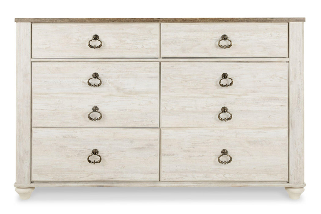 Willowton Dresser and Mirror - Premium Dresser & Mirror from Ashley Furniture - Just $488.71! Shop now at Furniture Wholesale Plus  We are the best furniture store in Nashville, Hendersonville, Goodlettsville, Madison, Antioch, Mount Juliet, Lebanon, Gallatin, Springfield, Murfreesboro, Franklin, Brentwood