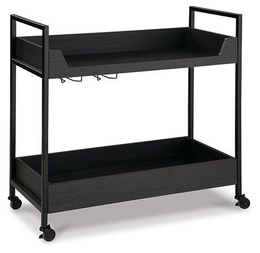 Yarlow Bar Cart - Premium Bar Cart from Ashley Furniture - Just $134.39! Shop now at Furniture Wholesale Plus  We are the best furniture store in Nashville, Hendersonville, Goodlettsville, Madison, Antioch, Mount Juliet, Lebanon, Gallatin, Springfield, Murfreesboro, Franklin, Brentwood