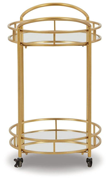 Wynora Bar Cart - Premium Bar Cart from Ashley Furniture - Just $137.92! Shop now at Furniture Wholesale Plus  We are the best furniture store in Nashville, Hendersonville, Goodlettsville, Madison, Antioch, Mount Juliet, Lebanon, Gallatin, Springfield, Murfreesboro, Franklin, Brentwood