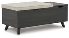 Yarlow Storage Bench - Premium Bench from Ashley Furniture - Just $203.24! Shop now at Furniture Wholesale Plus  We are the best furniture store in Nashville, Hendersonville, Goodlettsville, Madison, Antioch, Mount Juliet, Lebanon, Gallatin, Springfield, Murfreesboro, Franklin, Brentwood