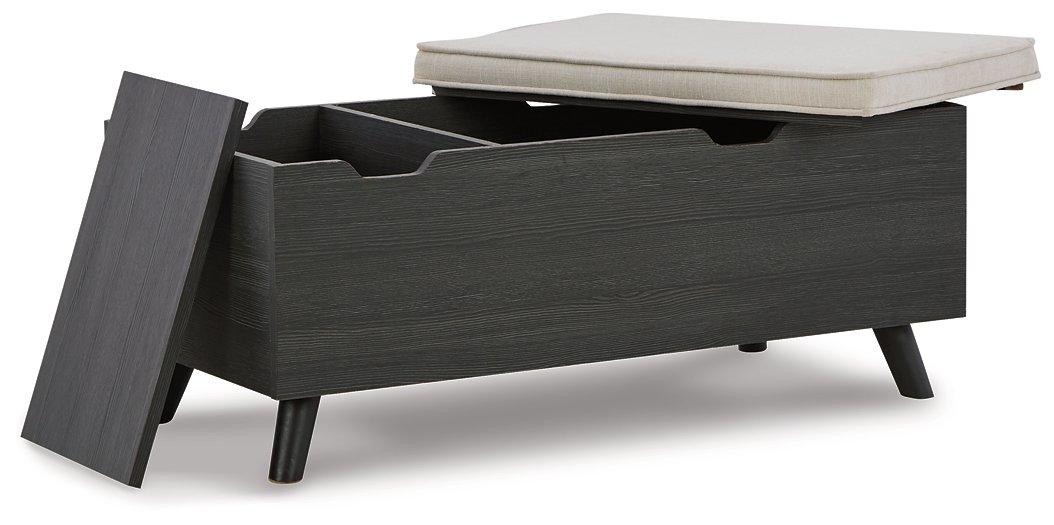 Yarlow Storage Bench - Premium Bench from Ashley Furniture - Just $203.24! Shop now at Furniture Wholesale Plus  We are the best furniture store in Nashville, Hendersonville, Goodlettsville, Madison, Antioch, Mount Juliet, Lebanon, Gallatin, Springfield, Murfreesboro, Franklin, Brentwood