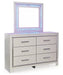 Zyniden Dresser and Mirror - Premium Dresser & Mirror from Ashley Furniture - Just $629.48! Shop now at Furniture Wholesale Plus  We are the best furniture store in Nashville, Hendersonville, Goodlettsville, Madison, Antioch, Mount Juliet, Lebanon, Gallatin, Springfield, Murfreesboro, Franklin, Brentwood