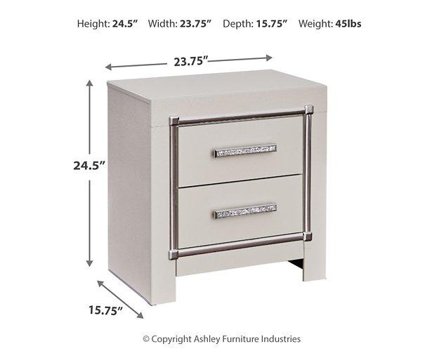 Zyniden Nightstand - Premium Nightstand from Ashley Furniture - Just $203.13! Shop now at Furniture Wholesale Plus  We are the best furniture store in Nashville, Hendersonville, Goodlettsville, Madison, Antioch, Mount Juliet, Lebanon, Gallatin, Springfield, Murfreesboro, Franklin, Brentwood