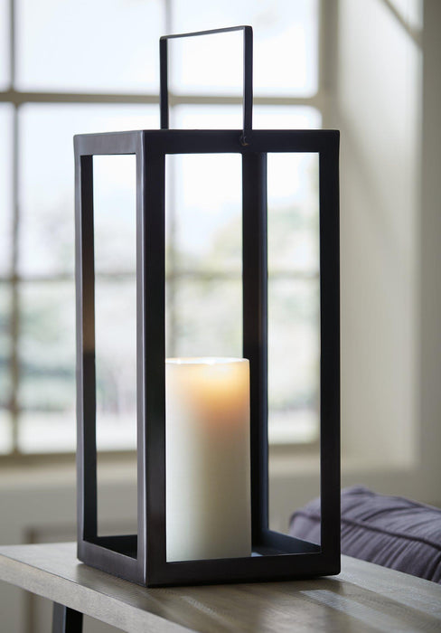 Briana Lantern - Premium Candle Holder from Ashley Furniture - Just $107.91! Shop now at Furniture Wholesale Plus  We are the best furniture store in Nashville, Hendersonville, Goodlettsville, Madison, Antioch, Mount Juliet, Lebanon, Gallatin, Springfield, Murfreesboro, Franklin, Brentwood