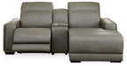 Correze Power Reclining Sectional with Chaise - Premium Sectional from Ashley Furniture - Just $3146.07! Shop now at Furniture Wholesale Plus  We are the best furniture store in Nashville, Hendersonville, Goodlettsville, Madison, Antioch, Mount Juliet, Lebanon, Gallatin, Springfield, Murfreesboro, Franklin, Brentwood