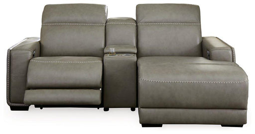 Correze Power Reclining Sectional with Chaise - Premium Sectional from Ashley Furniture - Just $3146.07! Shop now at Furniture Wholesale Plus  We are the best furniture store in Nashville, Hendersonville, Goodlettsville, Madison, Antioch, Mount Juliet, Lebanon, Gallatin, Springfield, Murfreesboro, Franklin, Brentwood