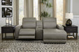 Correze Power Reclining Sectional with Chaise - Premium Sectional from Ashley Furniture - Just $3146.07! Shop now at Furniture Wholesale Plus  We are the best furniture store in Nashville, Hendersonville, Goodlettsville, Madison, Antioch, Mount Juliet, Lebanon, Gallatin, Springfield, Murfreesboro, Franklin, Brentwood