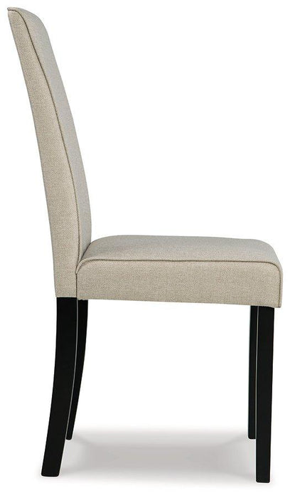 Kimonte Dining Chair - Premium Dining Chair from Ashley Furniture - Just $62.35! Shop now at Furniture Wholesale Plus  We are the best furniture store in Nashville, Hendersonville, Goodlettsville, Madison, Antioch, Mount Juliet, Lebanon, Gallatin, Springfield, Murfreesboro, Franklin, Brentwood